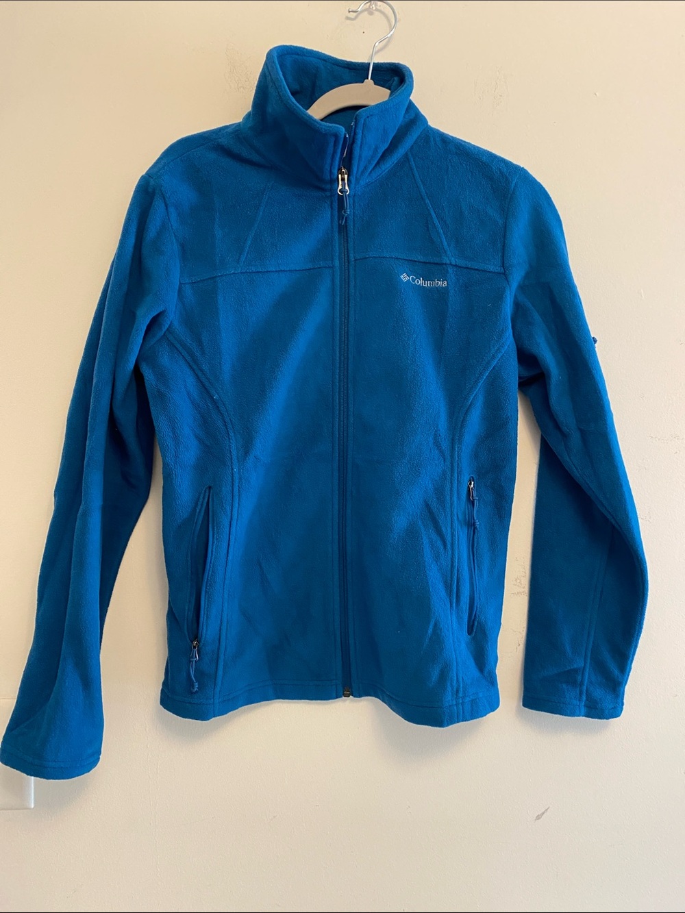 Columbia women’s ' Bright Blue Full-Zip Fleece Jacket